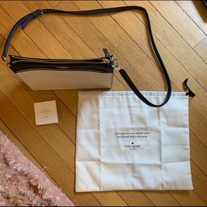 Kate Spade Blue and White Crossbody Bag